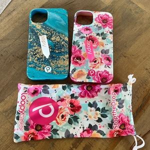 Loopy iPhone 13 cases excellent condition- right orientation see specs